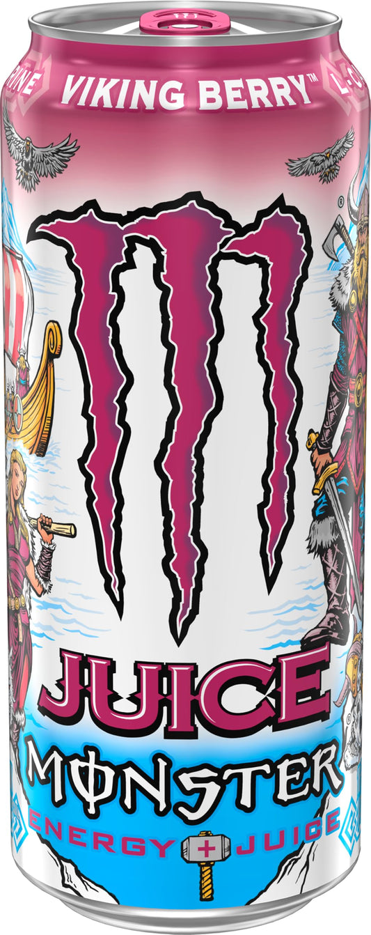 Monster Energy Viking Berry Juice + Energy Drink - 16 fl oz