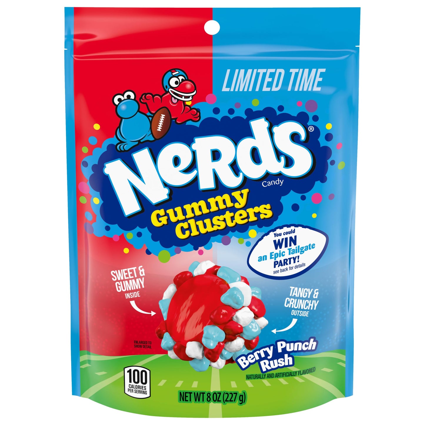 Nerds Gummy Clusters Berry Punch Rush 5 oz