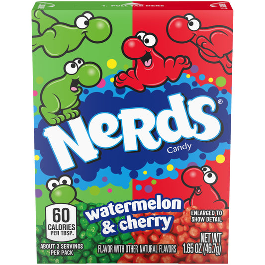 Nerds Watermelon and Cherry 1.65oz