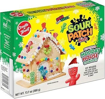 Sour Patch Holiday Cookie Kit House 6.6 oz