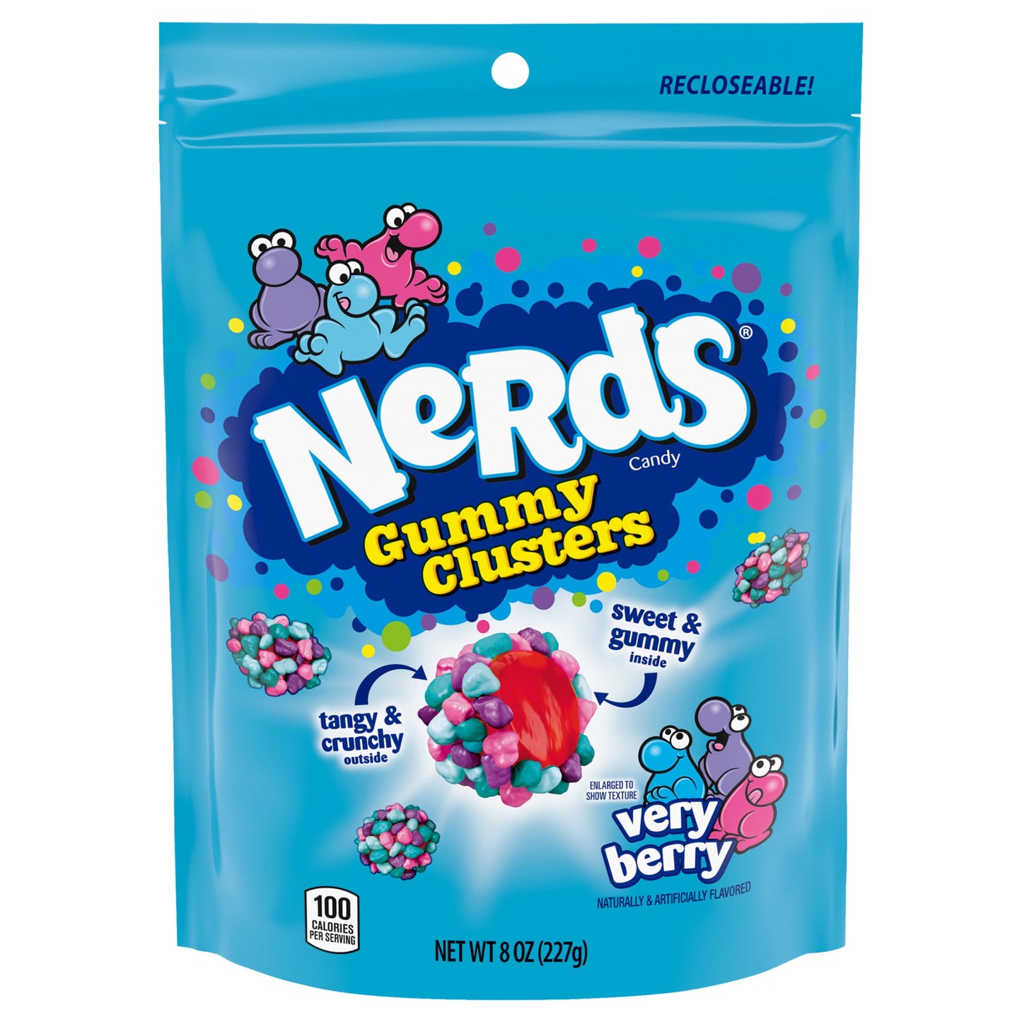 Nerds Gummy Clusters Ver Berry 8 oz