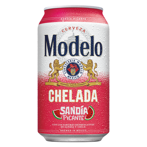 Cerveza Modelo Chelada Sandia Picante 12 fl