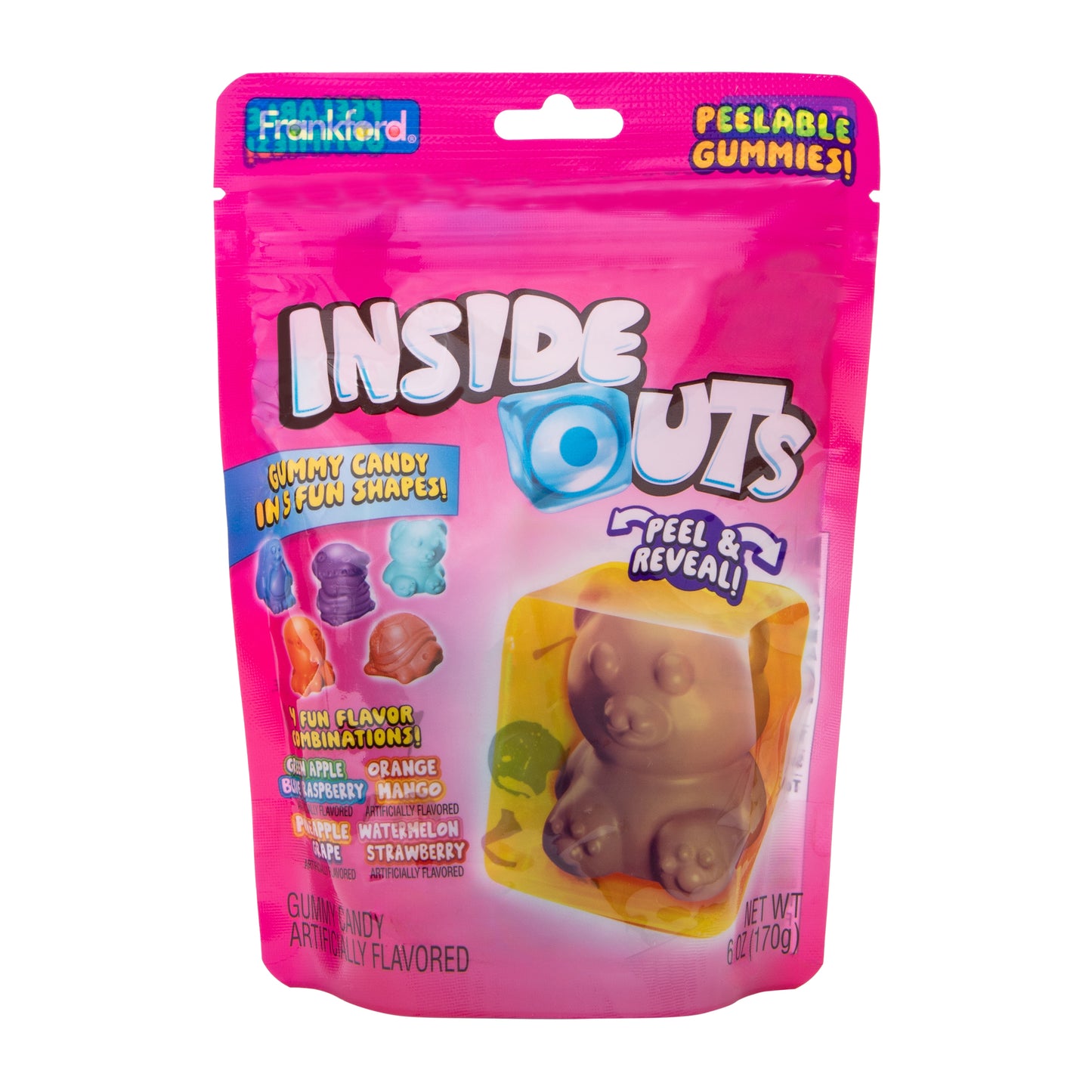 Frankford Peelable Gummy Candy 6Oz