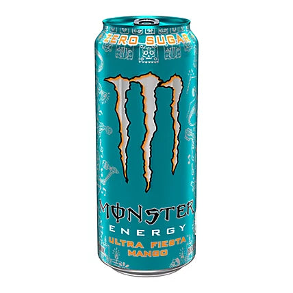Monster Energy Ultra Fiesta Mango Zero Sugar 16 FL OZ