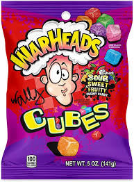 Warheads Cubes 5 Oz