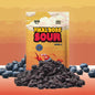 Final Boss Sour Level 2 Sour Bluberries 100 Calories 1.06 Oz