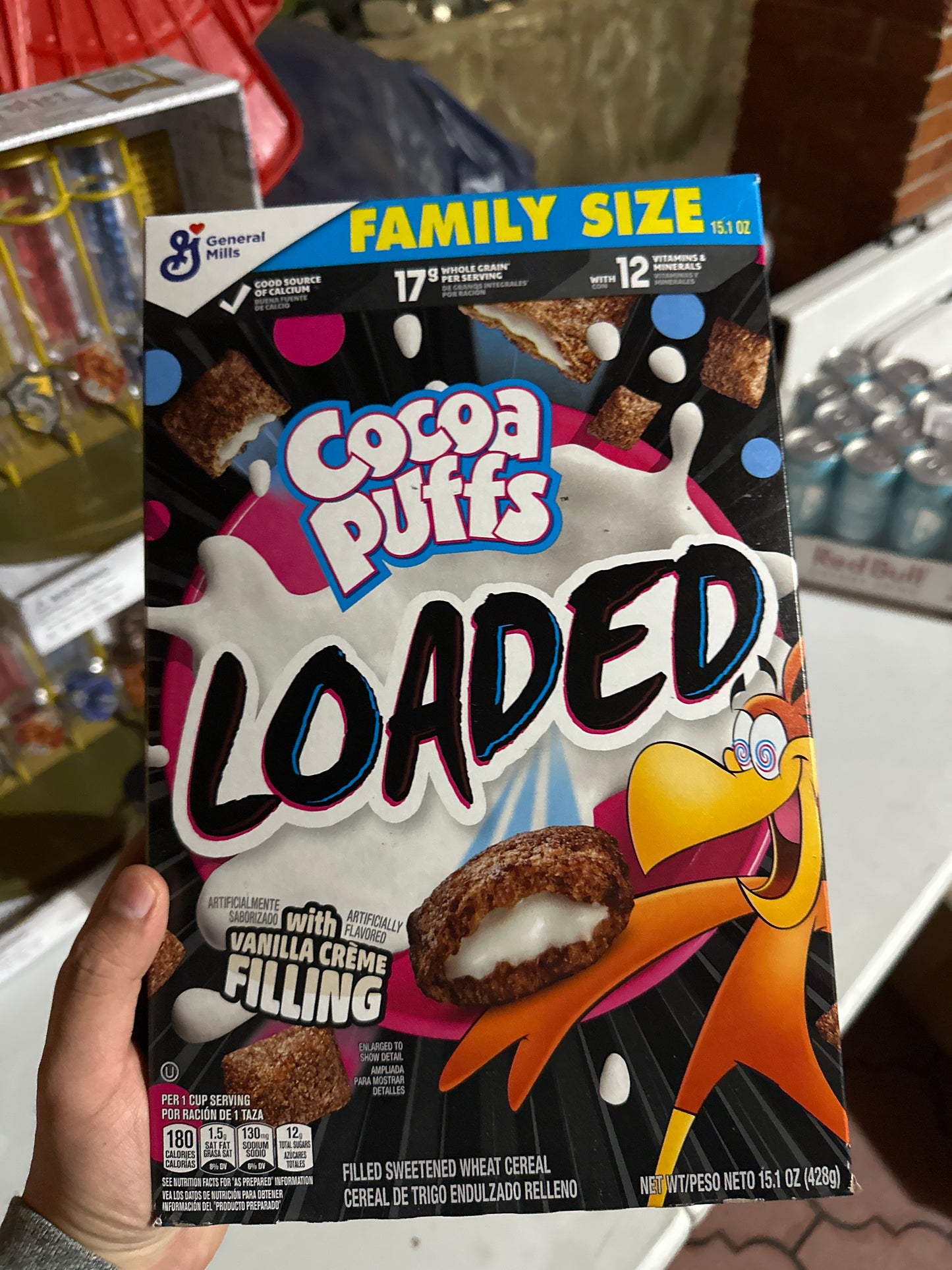 General Mills Cocoa Puffs Loaded with Vanilla Creme Filling 15.1 oz