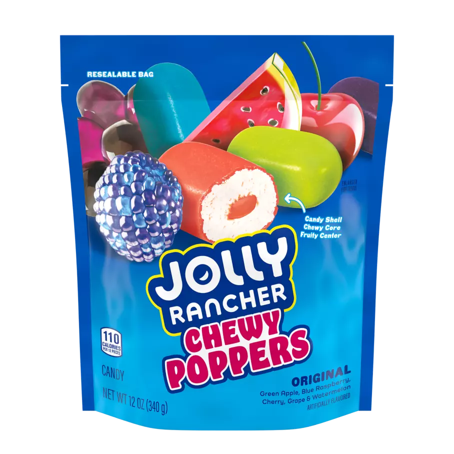 Jolly Rancher Chewy Poppers 12Oz