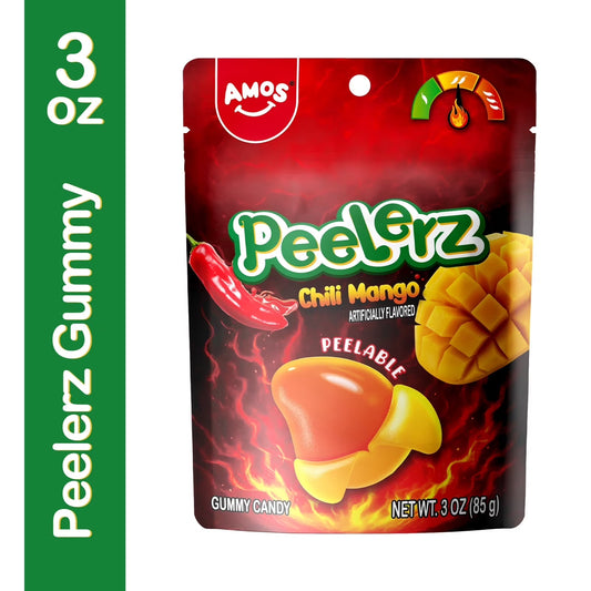 Amos Peelerz Gummy Chili Mango 3 Oz