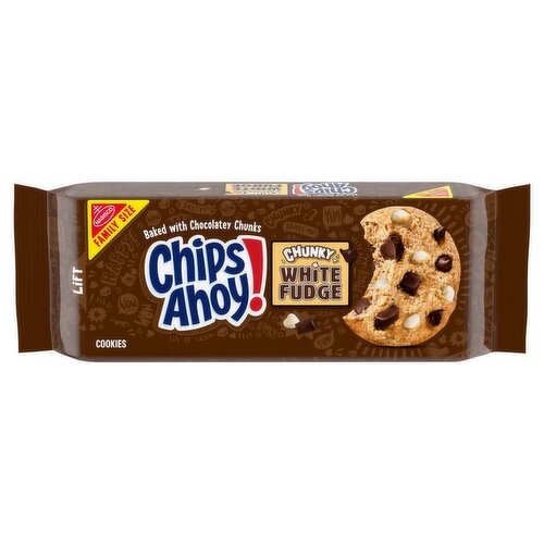 Chips Ahoy Chunky White Fudge 1LB 2OZ