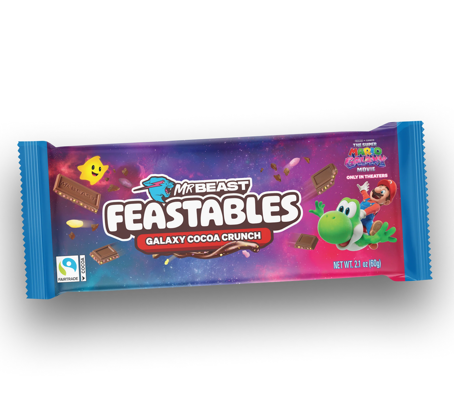 Mr Beast Galaxy Cocoa Crunch 60g
