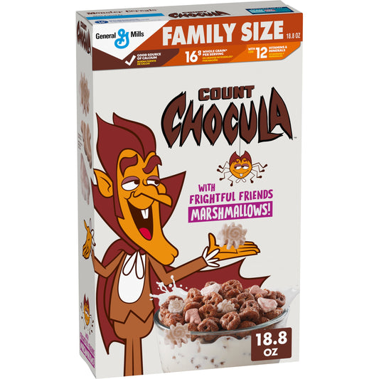 General Mills Count Chocula with Frightful Friends Marshmallows! 18.8 oz