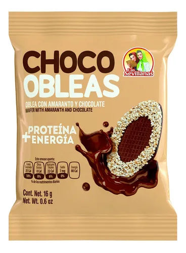 Choco Obleas + Protein Energy 1 Ct