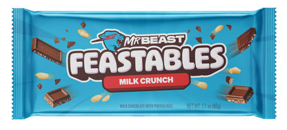 Mr Beast Feastables Milk Crunch 2.1 oz