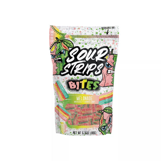 Sour Strips Bites Melonade 6.35 Oz