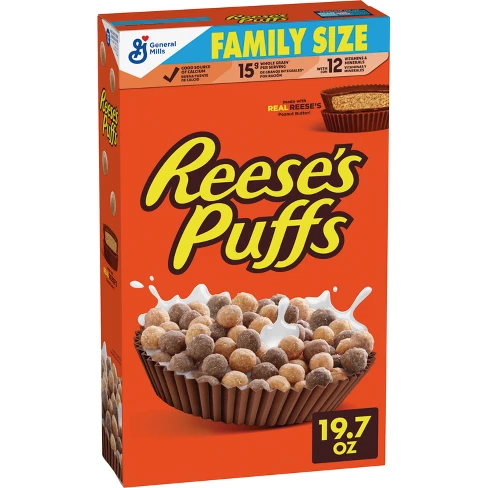 Reese's Puffs Family Size 19.7 oz