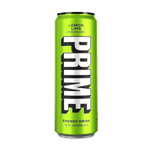 Prime Lemon Lime Energy Drink 12 fl