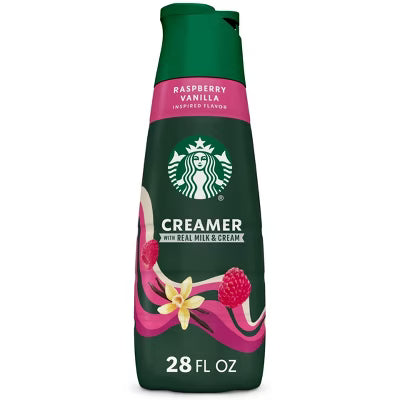 Starbucks Creamer Raspberry Vanilla 28 Fl