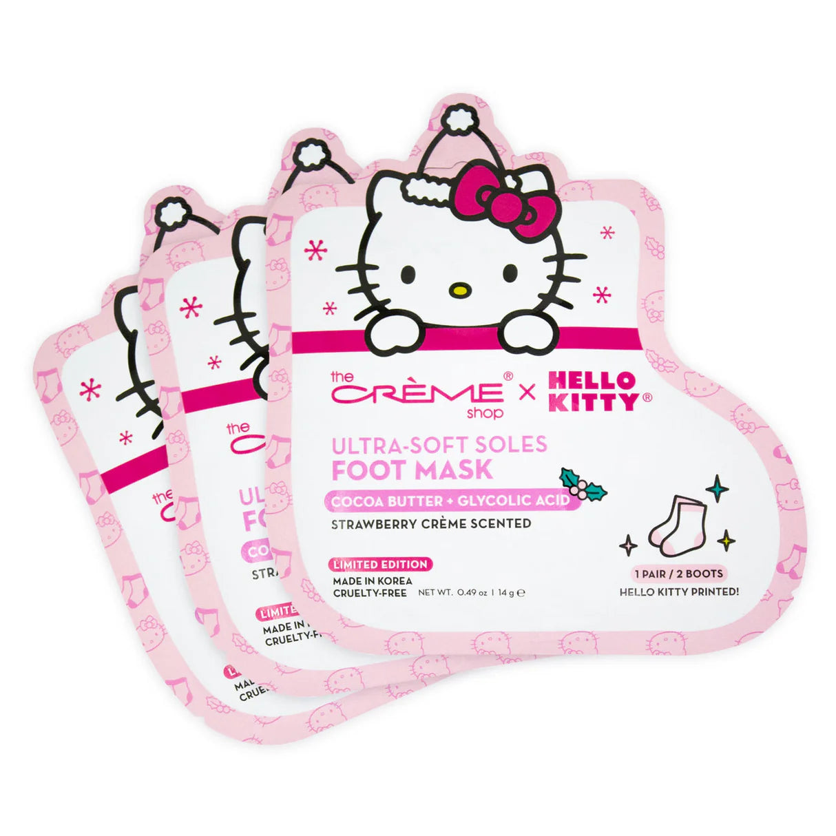 Hello Kitty Ultra Soft Soles Foot Mask