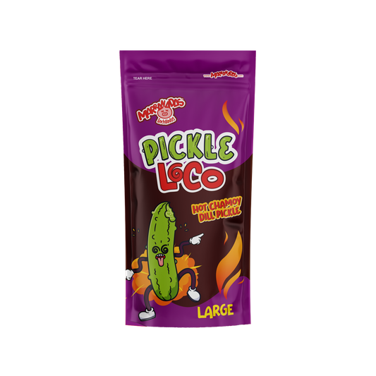 Marranadas Enchilados Pickle Loco Hot Chamoy Dill Pickle Large