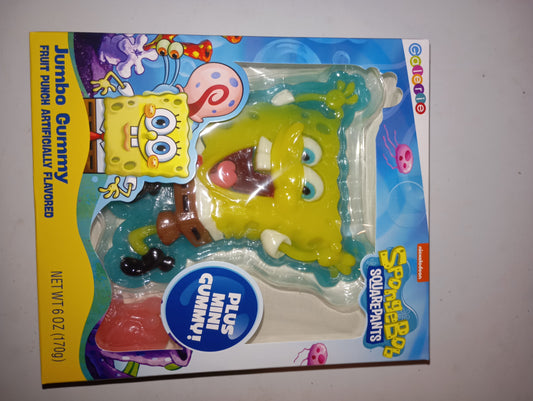 Jumbo gummy Bob esponja 6oz