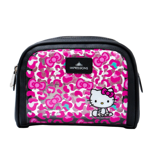 Cosmetiquera Hello Kitty Impressions Double Zipper