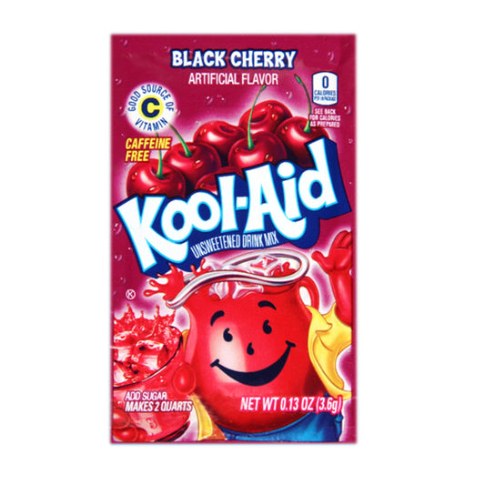 Kool Aid Drink Mix Black Cherry 0.13oz