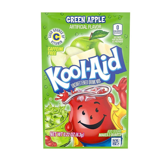Kool Aid Drink Mix Green Apple 0.22oz
