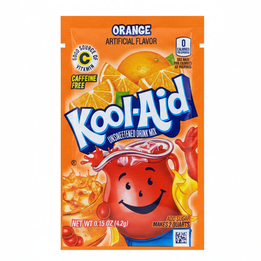 Kool Aid Drink Mix Orange 0.15oz