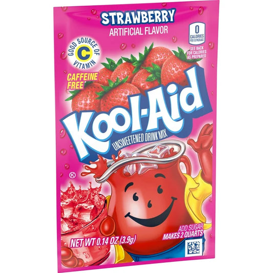 Kool Aid Drink Mix Strawberry 0.14oz