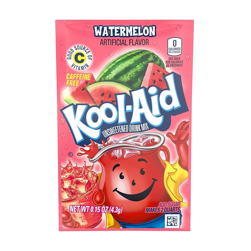 Kool Aid Drink Mix Watermelon 0.15oz
