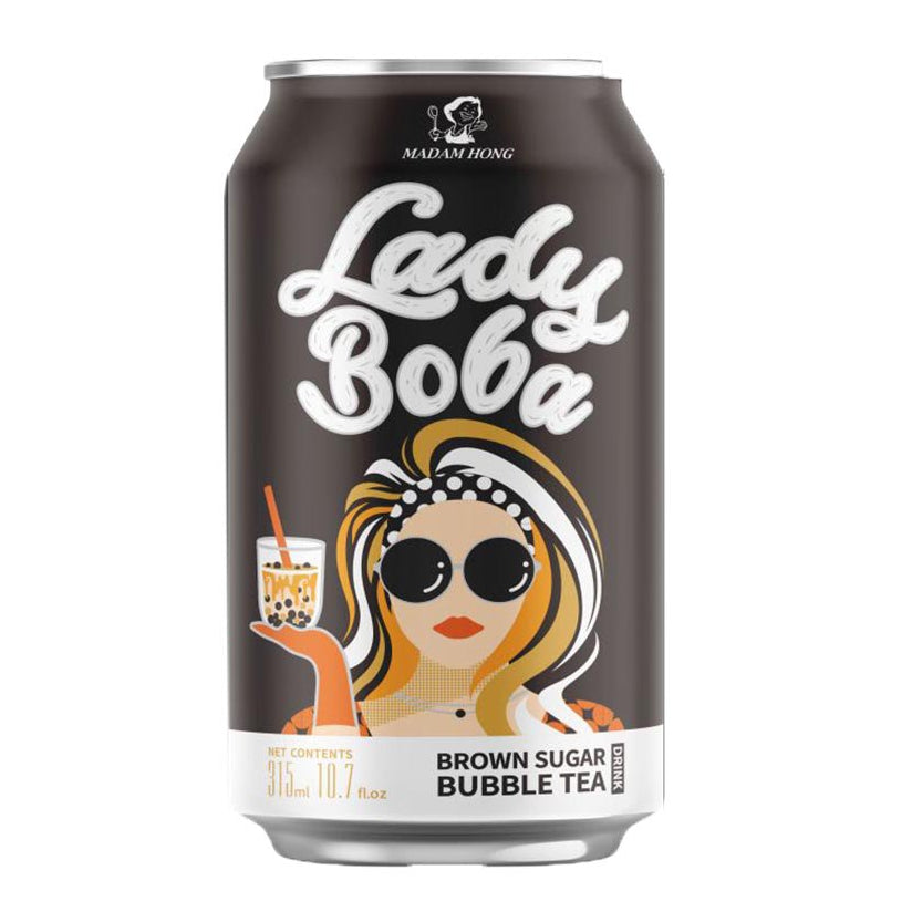 Lady Boba Brown Sugar Bubble Tea 375 ml