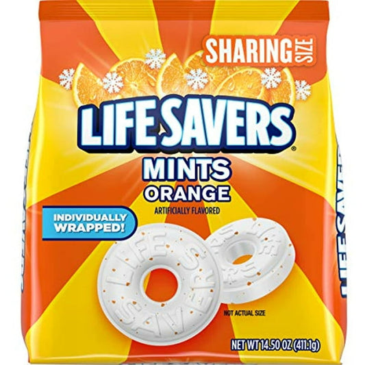 Life Savers Orange Mints Individually Wrapped 13 oz