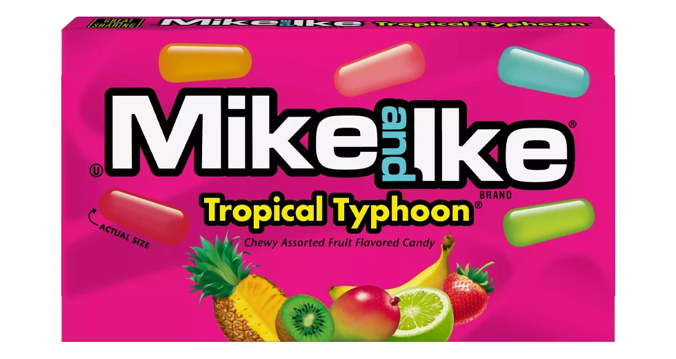 Mike and Ike Tropical Typhoon 4.25 oz