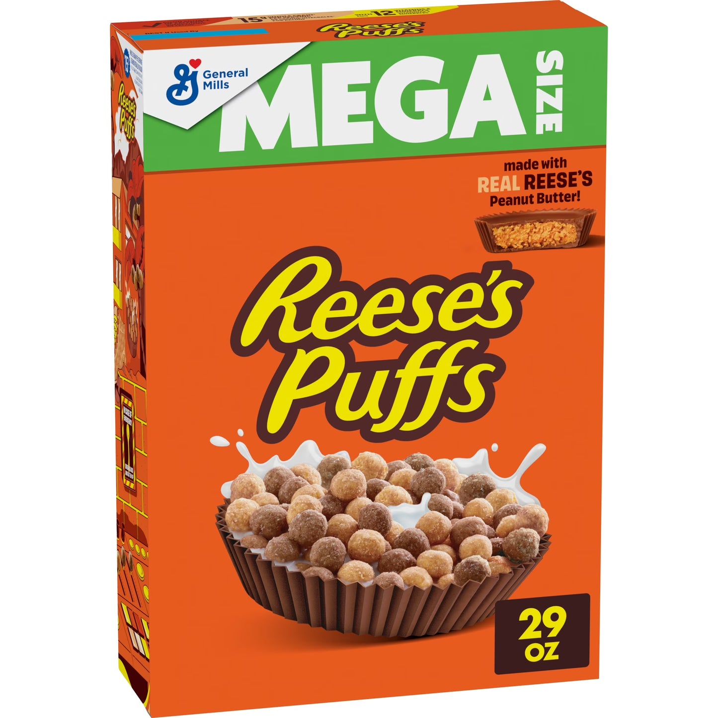 General Mills Mega Size Reeses Puffs 29 Oz