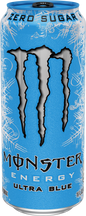 Monster Energy Ultra Blue Zero Sugar 16 FL OZ