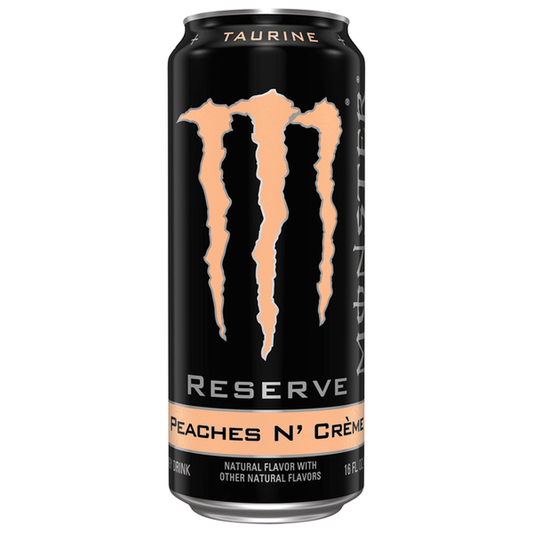 Monster Reserve Peaches N' Creme 16 FL OZ