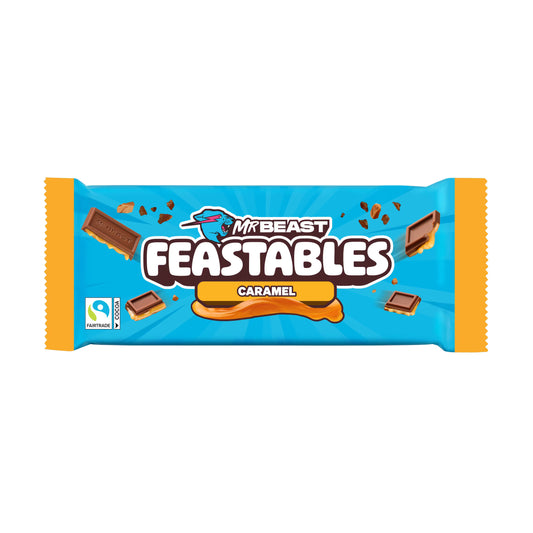 Mr Beast Feastables Caramel 2.1 Oz
