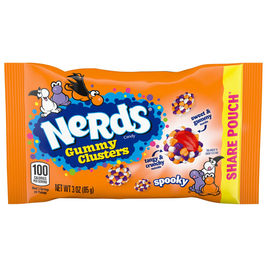 Nerds Gummy Clusters Spooky Share Pouch 3 oz