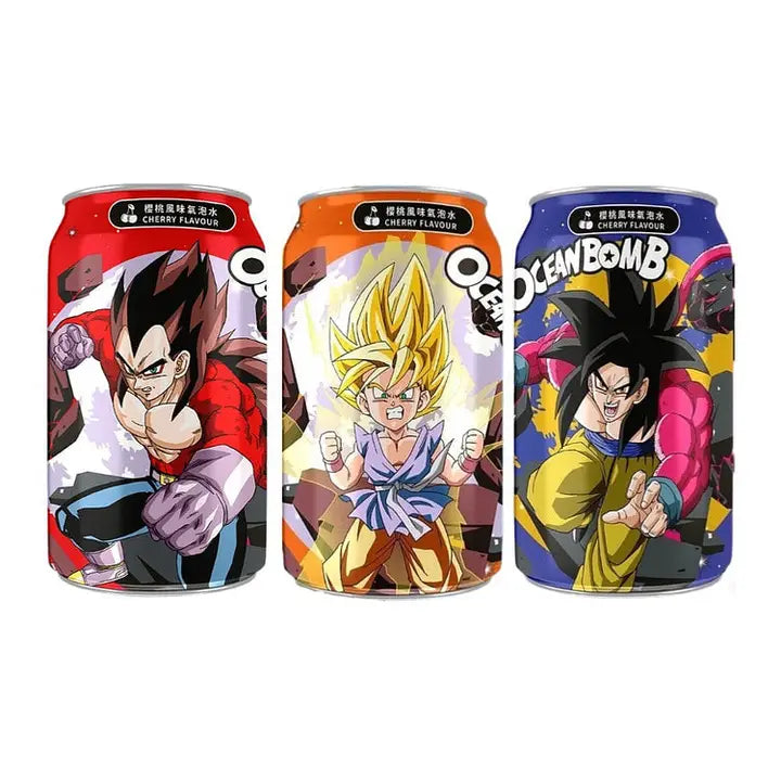 Ocean Bomb Cherry Flavor Dragon Ball GT 330 ml
