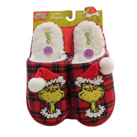 Grinch Pantuflas Slippers Ladies