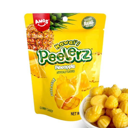 Amos Peelerz Gummy Pineapple 3 Oz