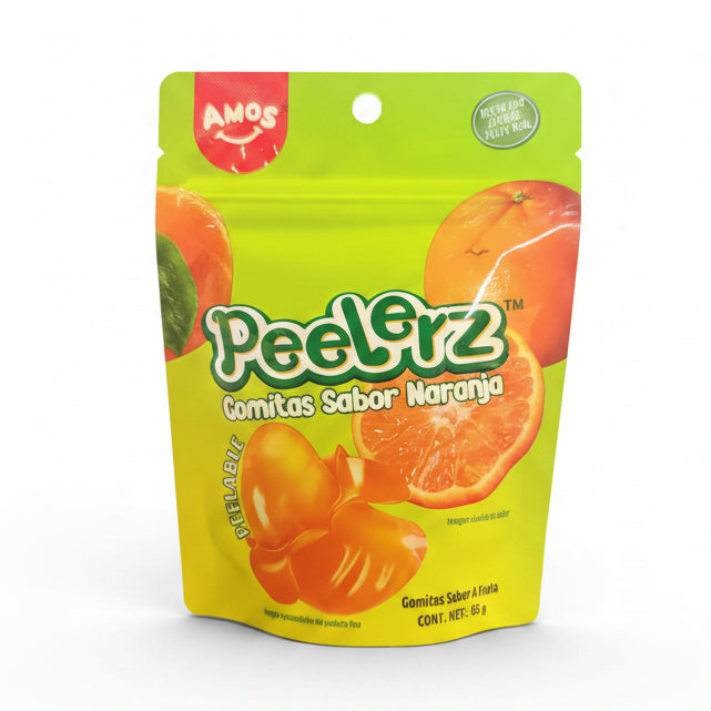 Peelerz Gomita Sabor a Naranja 65g
