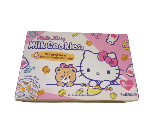 Hello Kitty Milk Cookies Natural Pure 5.92oz