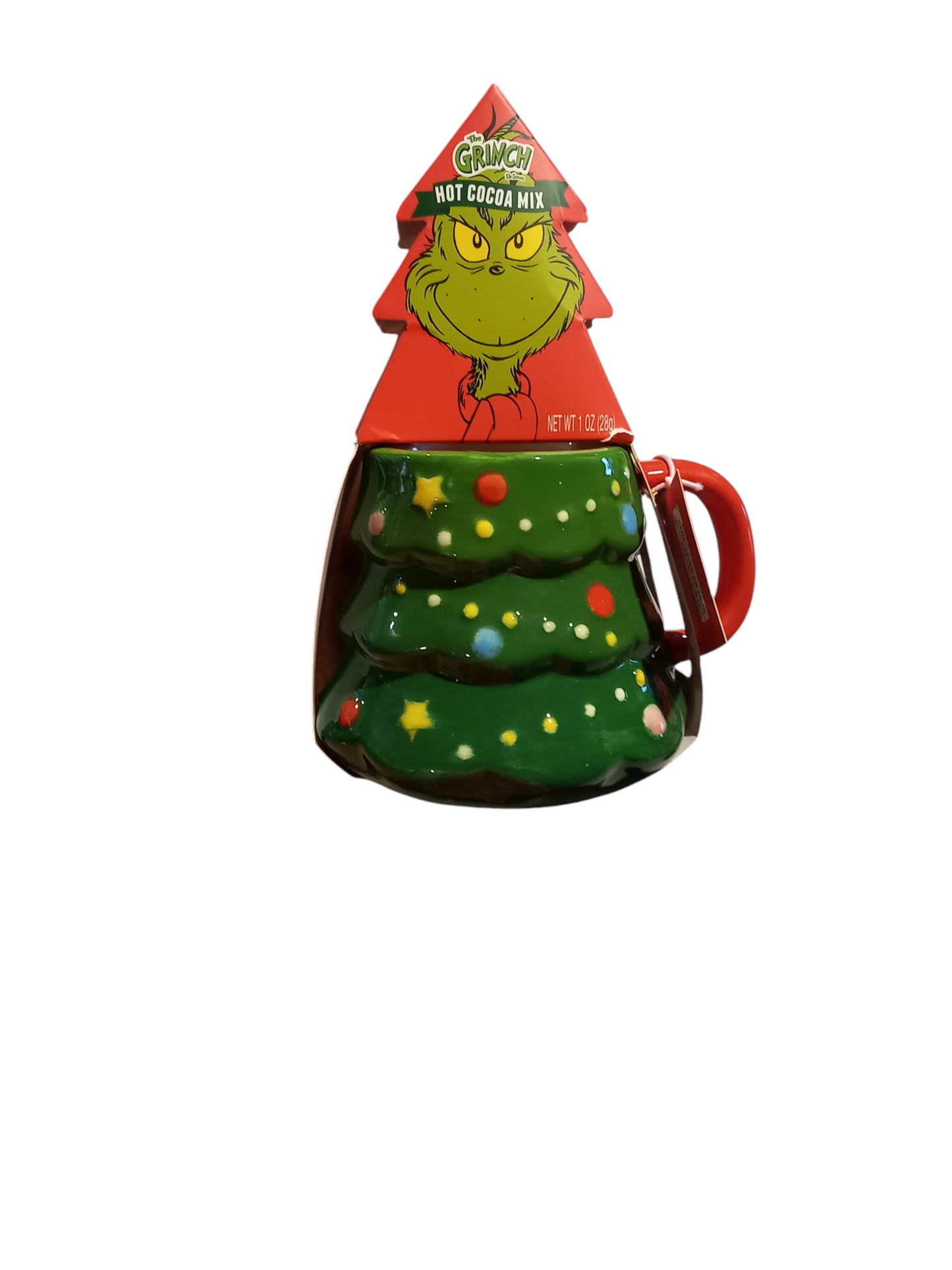 Taza Arbol Navideño Grinch Hot Cocoa Mix
