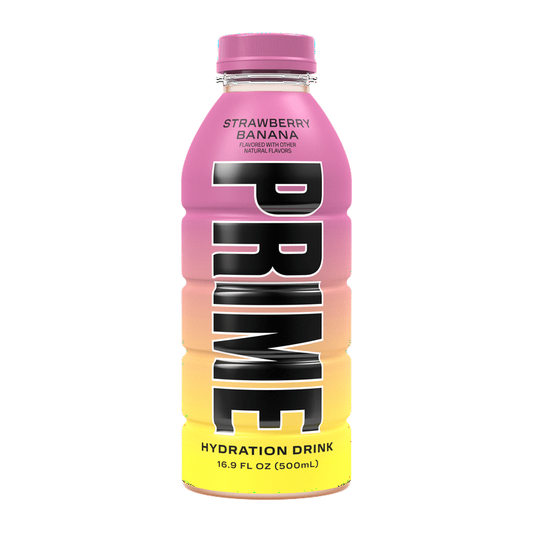 Prime Strawberry Banana Hydration Drink 16.9 fl