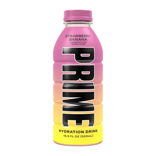 Prime Strawberry Banana Hydration Drink 16.9 fl