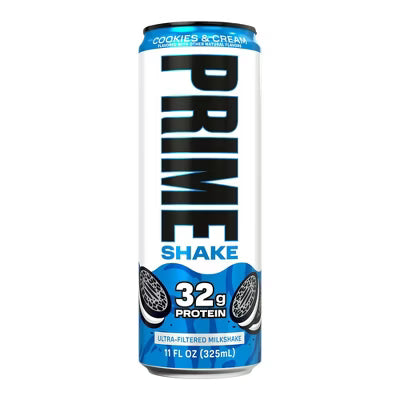 Prime Cookies and Cream Protein Shake 11oz (325ml)