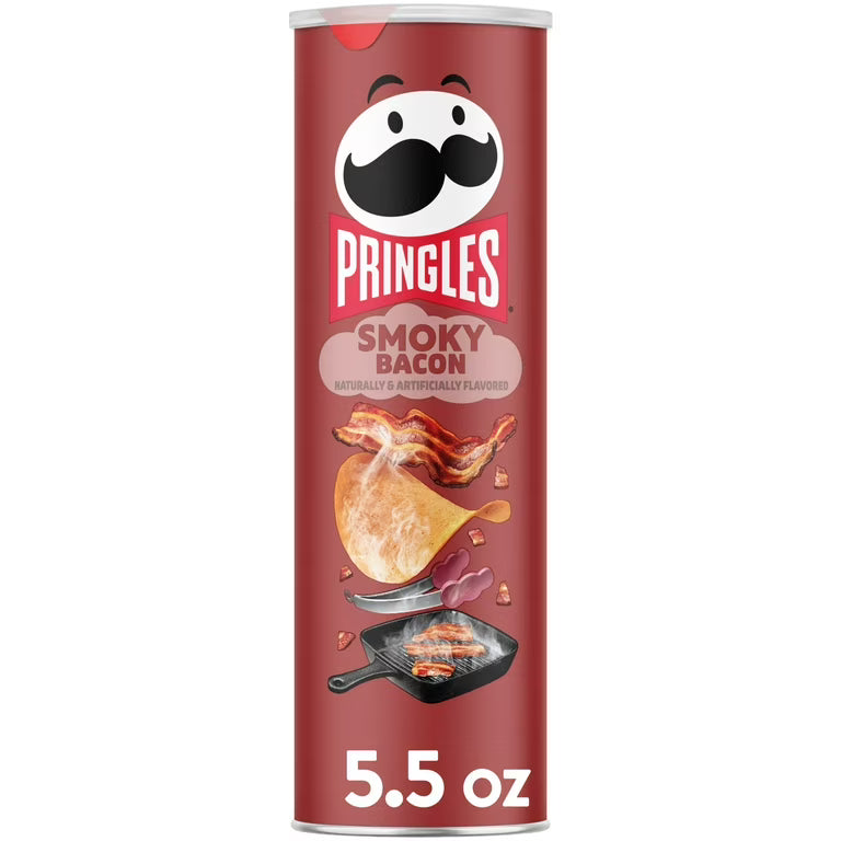 Pringles Smoky Bacon 5.5 oz