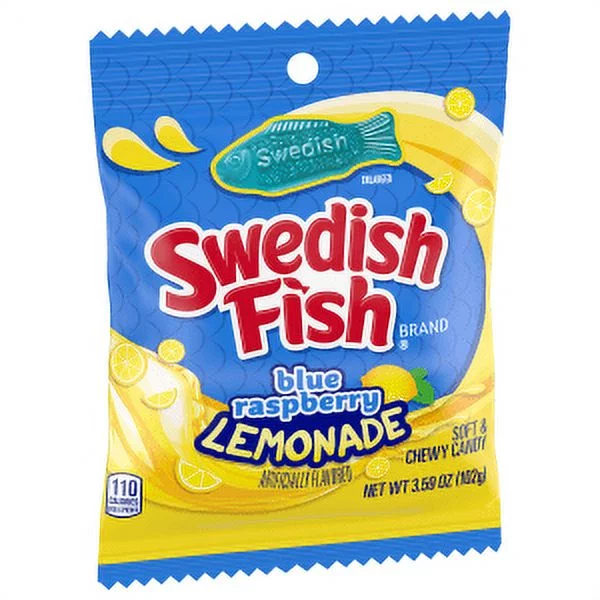 Swedish Fish Blue Raspberry Lemonade 3.59 oz